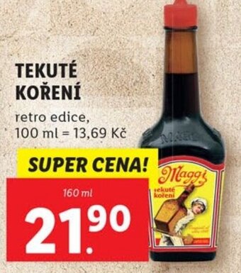 Lidl TEKUTÉ KOŘENÍ nabídka
