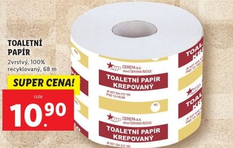 Lidl TOALETNÍ PAPÍR nabídka