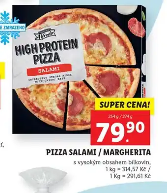 Lidl PIZZA SALAMI / MARGHERITA nabídka