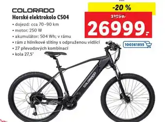 Lidl COLORADO Horské elektrokolo C504 nabídka