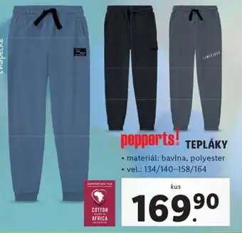 Lidl pepperts! TEPLÁKY nabídka