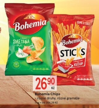 Žabka Bohemia Chips nabídka