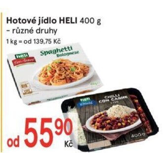Hotové jídlo HELI 400 g