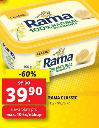 Lidl RAMA CLASSIC nabídka