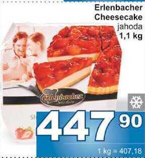 Jip Erlenbacher cheesecake jahoda 1,1 kg nabídka