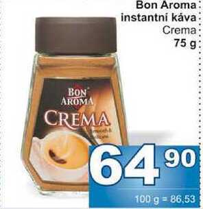 Jip Bon aroma instantní káva crema 75 g nabídka