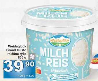 Jip Weideglück grand gusto mléčná rýže 800 g nabídka