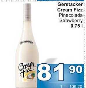Jip Gerstacker cream fizz 0,75l nabídka