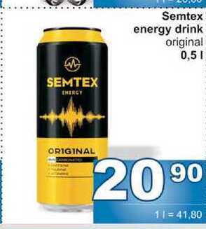 Jip Semtex energy drink original 0,5l nabídka
