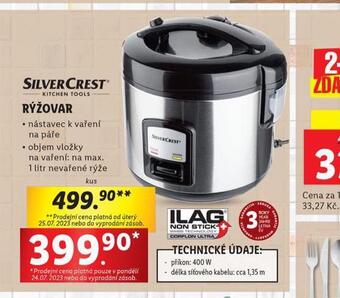 Lidl Rýžovar nabídka