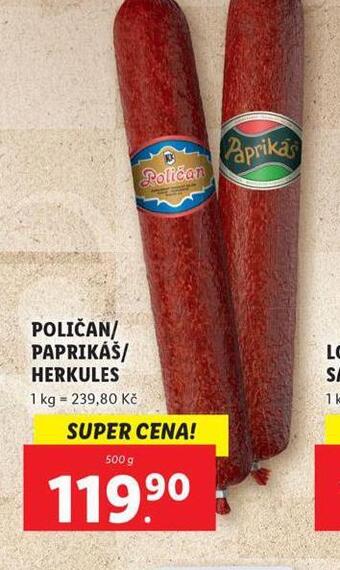 Lidl Poličan nabídka