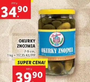 Lidl Okurka znojmia nabídka