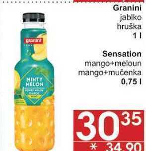 Jip Granini jablko, 1 l nabídka