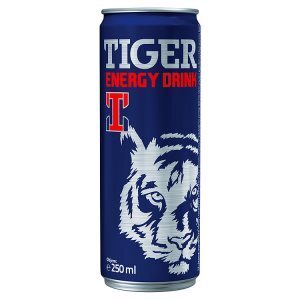 Jip Tiger energy drink 250ml, vybrané druhy nabídka