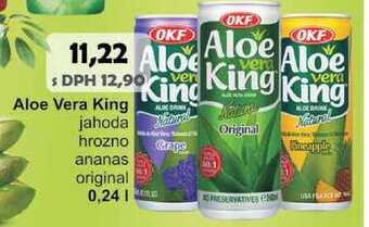 Jip Okf aloe vera king jahoda, 0,24 l nabídka