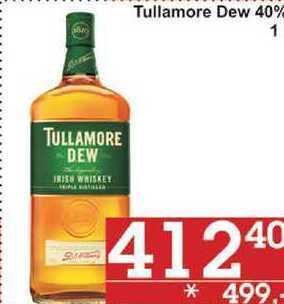 Jip Tullamore dew 40% , 1 l nabídka