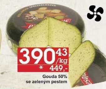 Jip Gouda 50% se zeleným pestem, 1 kg nabídka