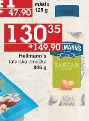 Jip Hellmann's tatarská omáčka, 846 g nabídka