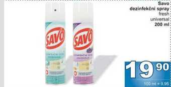 Jip Savo dezinfekční spray 200ml nabídka