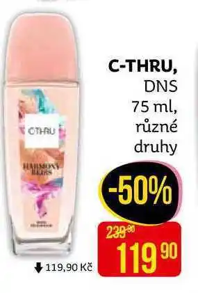 Teta C-thru, dns 75 ml, různé druhy nabídka