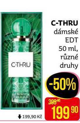 Teta C-thru dámské edt 50 ml, různé druhy nabídka
