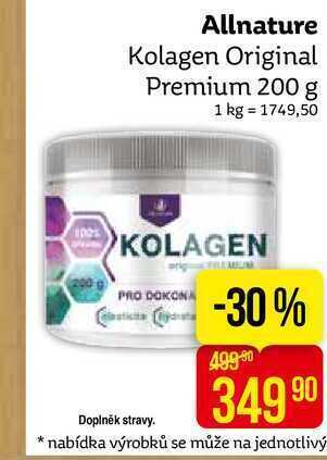 Teta Allnature kolagen original premium 200 g nabídka