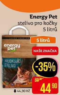 Teta Energy pet stelivo pro kočky 5 litrů nabídka