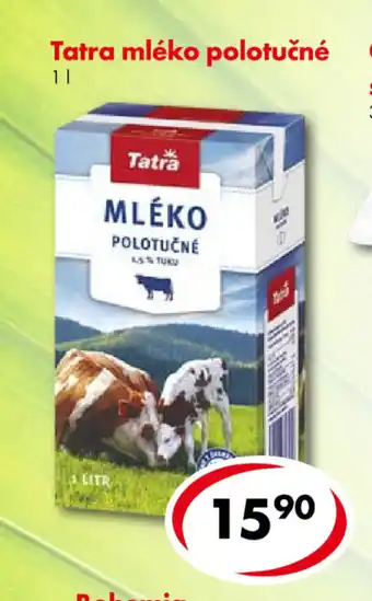 CBA Tatra mléko polotučné Choceňský nabídka