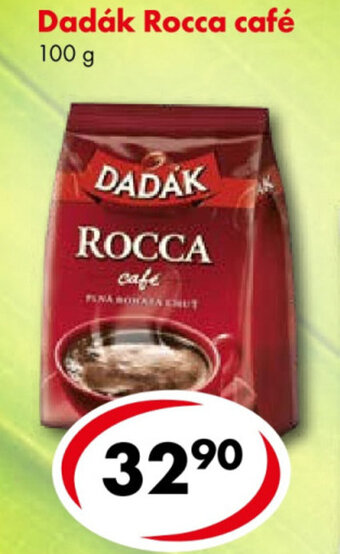 CBA Dadák Rocca café nabídka