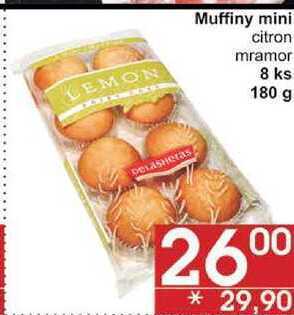 Jip Muffiny mini citron, 8 ks 180 g nabídka