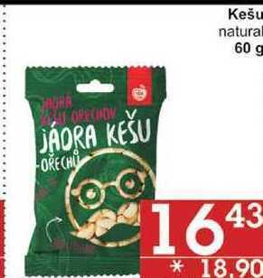 Jip Kešu natural, 60 g nabídka