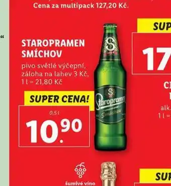 Lidl Pivo staropramen smíchov nabídka