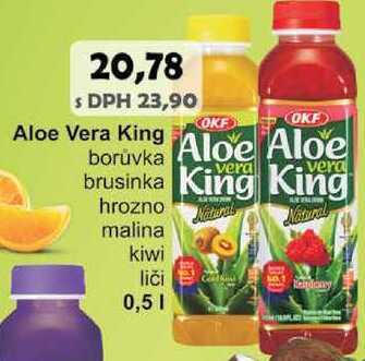 Jip Okf aloe vera king kiwi, 0,5 l nabídka