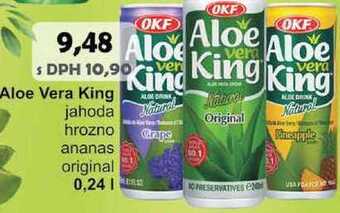 Jip Okf aloe vera king jahoda, 0,24 l nabídka