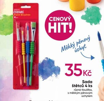 Pepco Sada štětců 4 ks nabídka