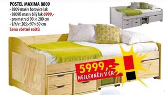 IDEA nábytek POSTEL MAXIMA 8809 nabídka