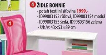 IDEA nábytek ŽIDLE BONNIE nabídka