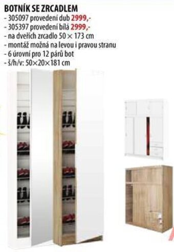 BOTNÍK SE ZRCADLEM
