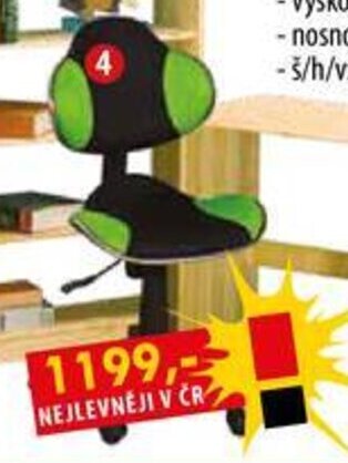 IDEA nábytek ŽIDLE NOVA K17 zelená nabídka