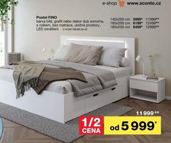 Sconto Postel FINO nabídka
