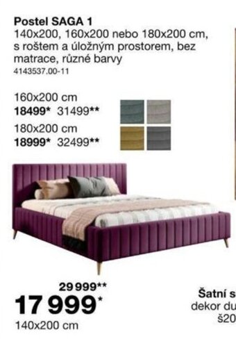 Sconto Postel SAGA 1 nabídka