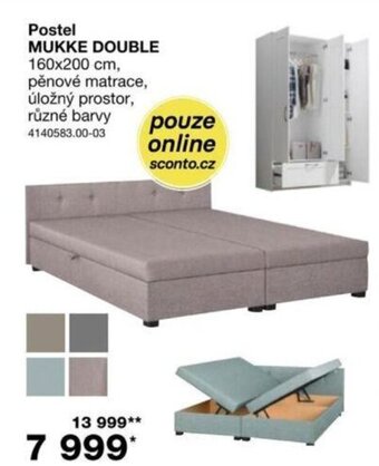 Sconto Postel MUKKE DOUBLE nabídka