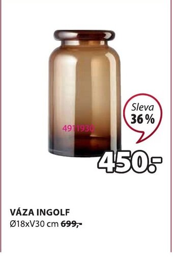 JYSK VÁZA INGOLF nabídka