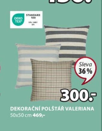 JYSK DEKORAČNÍ POLŠTÁŘ HAGTORN 30x50 cm 229,- nabídka