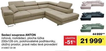 Sconto Sedací souprava ANTON nabídka