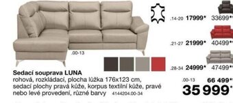 Sconto Sedací souprava LUNA nabídka