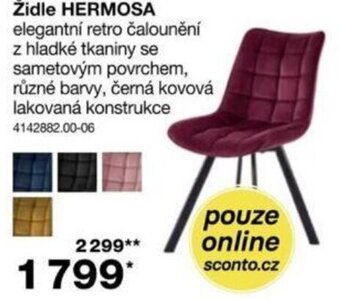 Sconto Zidle hermosa nabídka
