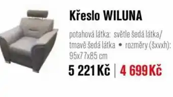 Křeslo WILUNA