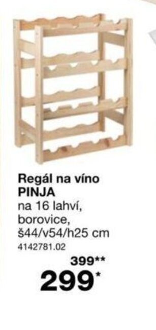 Sconto Regál na víno PINJA nabídka