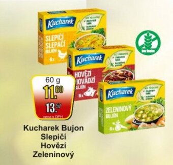 Adam Kucharek Bujon Slepičí Hovězí Zeleninový nabídka